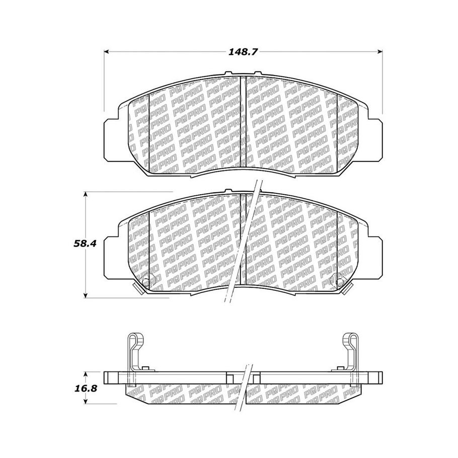 Pastillas Freno PQPRO 500.09590 1