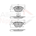 Pastillas Freno ALLIED NIPPON ADB01744 1