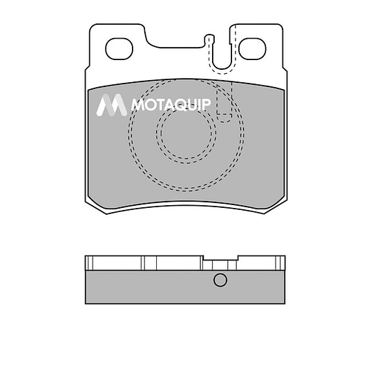 Pastillas Freno Mercedes Benz SLK230 1997-2004 Trasero