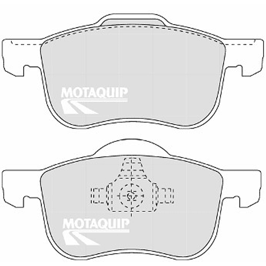 Pastillas Freno MOTAQUIP LVXL1326