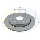 Disco Freno COMLINE ADC2889V 2
