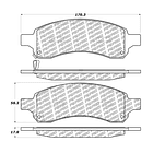Pastillas Freno Chevrolet SSR 2004-2006 Delantero 3