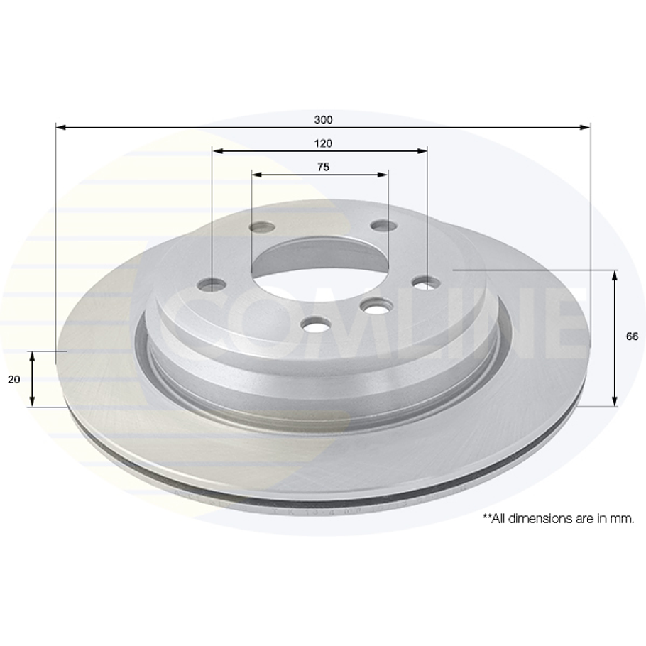 Disco Freno COMLINE ADC1761V 1