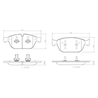 Pastillas Freno Audi SQ5 2012-2017 Delantero 2