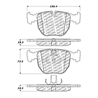 Pastillas Freno BMW 740i 1994-2001 Delantero 4