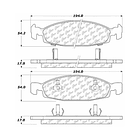 Pastillas Freno Jeep Grand Cherokee 1999-2004 Delantero 2
