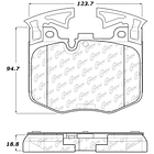 Pastillas Freno BMW 330d 2019-2023 Delantero 2