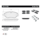 Pastillas Freno Volkswagen Crafter 2006-2017 Delantero 2