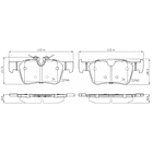 Pastillas Freno Volvo XC60 2018-2023 Trasero 3