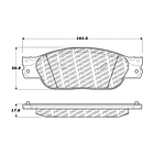 Pastillas Freno Jaguar S-Type 2000-2008 Delantero 4