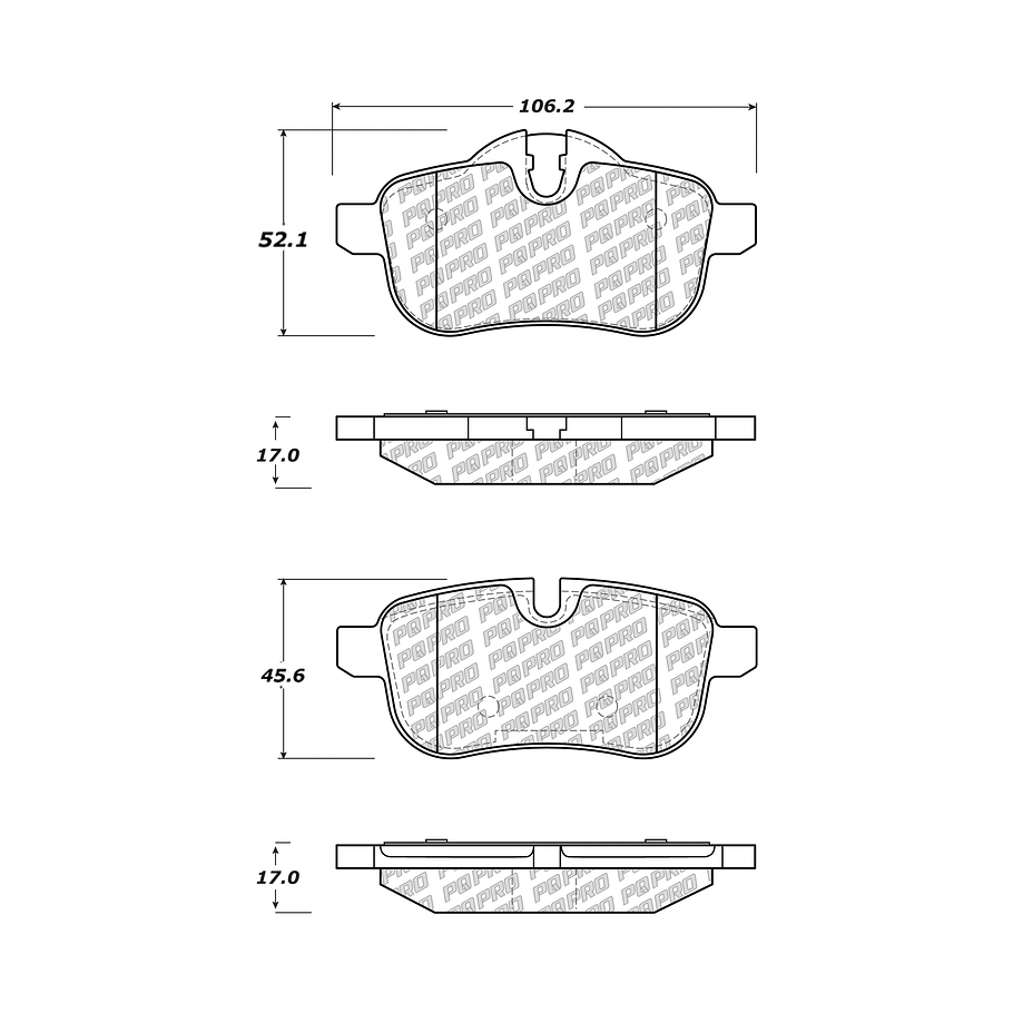 Pastillas Freno BMW Z4 sDrive35is 2009-2016 Trasero 3