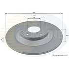 Disco Freno COMLINE ADC0475 1