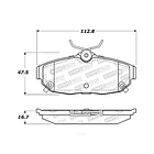 Pastillas Freno Ford Mustang 2005-2014 Trasero 3