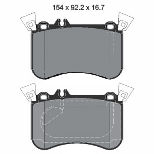 Pastillas Freno FERODO FDB5109