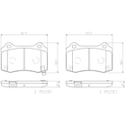 Pastillas Freno ALLIED NIPPON ADB32308 1
