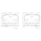 Pastillas Freno Mercedes Benz GLC43 AMG 2016-2023 Delantero 3