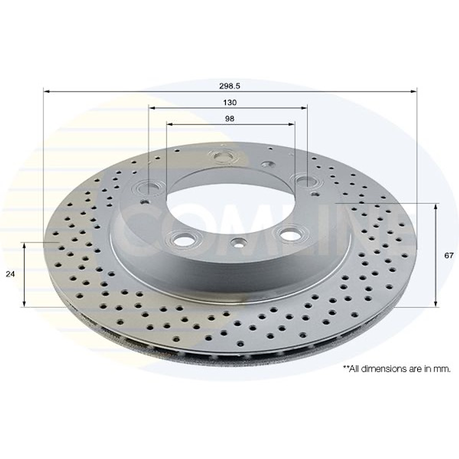 Disco Freno COMLINE ADC2905V 1
