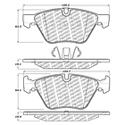 Pastillas Freno PQPRO 500.10612 1