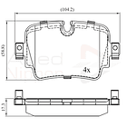 Pastillas Freno ALLIED NIPPON ADB02454 2