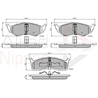 Pastillas Freno ALLIED NIPPON ADB3850 2