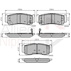 Pastillas Freno ALLIED NIPPON ADB31714 2