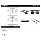 Pastillas Freno Ford Fiesta 2009-2019 Delantero 4