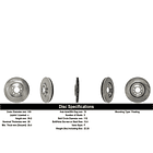 Disco Freno Alfa Romeo Spider 2006-2010 Delantero 4