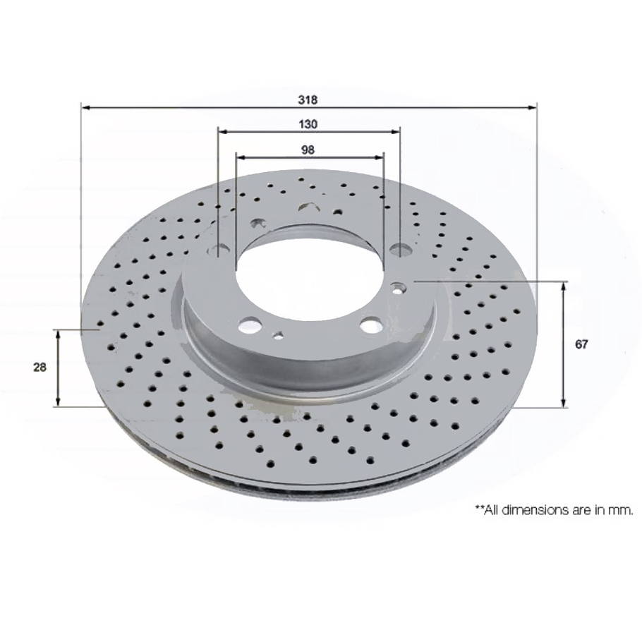 Disco Freno COMLINE ADC2899VR 2