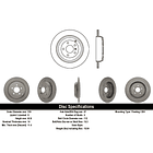 Disco Freno Mercedes Benz R350 2006-2013 Trasero 3