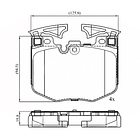 Pastillas Freno ALLIED NIPPON ADB02527 2