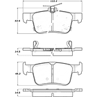 Pastillas Freno POSIQUIET 105.18780 2