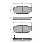 Pastillas Freno ALLIED NIPPON ADB3998 1
