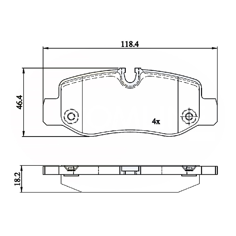 Pastillas Freno ALLIED NIPPON ADB02315 2