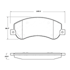 Pastillas Freno Ford Transit Connect 2000-2014 Delantero 4