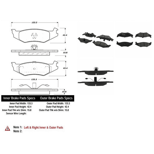 Pastillas Freno PQPRO 500.05120