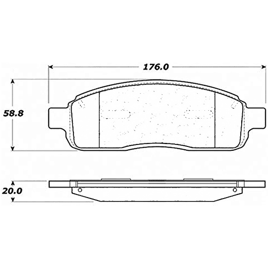 Pastillas Freno Ford F-Series 2004-2008 Delantero