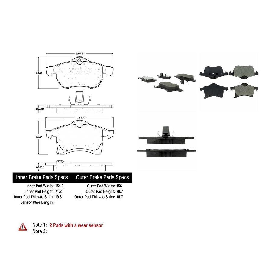 Pastillas Freno Chevrolet Astra 1998-2011 Delantero 2