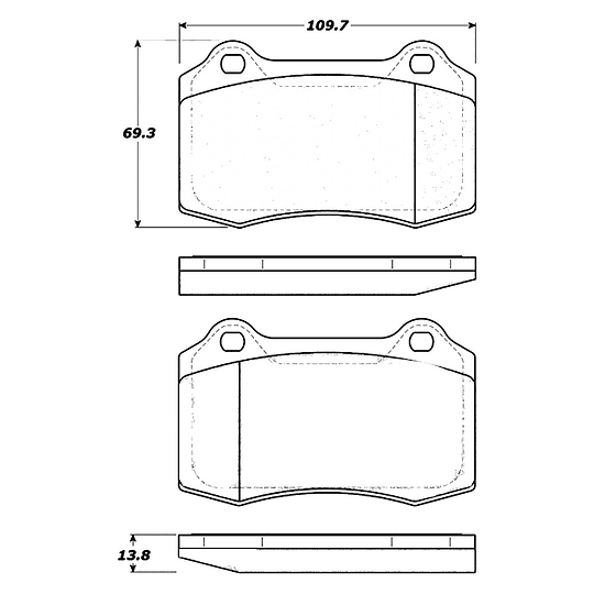 Pastillas Freno Ferrari 360 Modena 1999-2004 Delantero, Tras