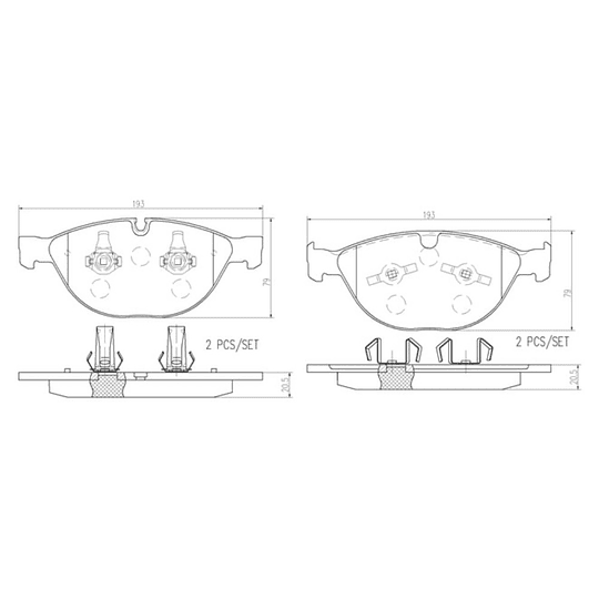 Pastillas Freno PQPRO 500.11510