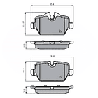 Pastillas Freno MOTAQUIP LVXL1278 1