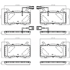 Pastillas Freno ALLIED NIPPON ADB12461 2