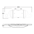 Pastillas Freno Porsche 911 Speedster 2005-2012 Delantero 4