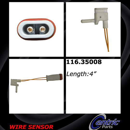 Sensor Desgaste Mercedes Benz E55 AMG 2003-2009 Delantero