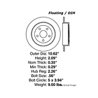 Disco Freno Chrysler Cirrus 1995-2000 Trasero 4