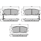 Pastillas Freno Chevrolet Trooper 1991-2002 Trasero 3