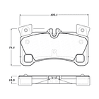Pastillas Freno PQPRO 500.13500 1