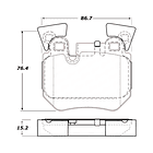 Pastillas Freno CENTRIC 300.13720 1