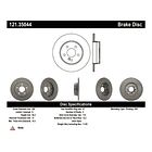 Disco Freno C-TEK 121.35044 2