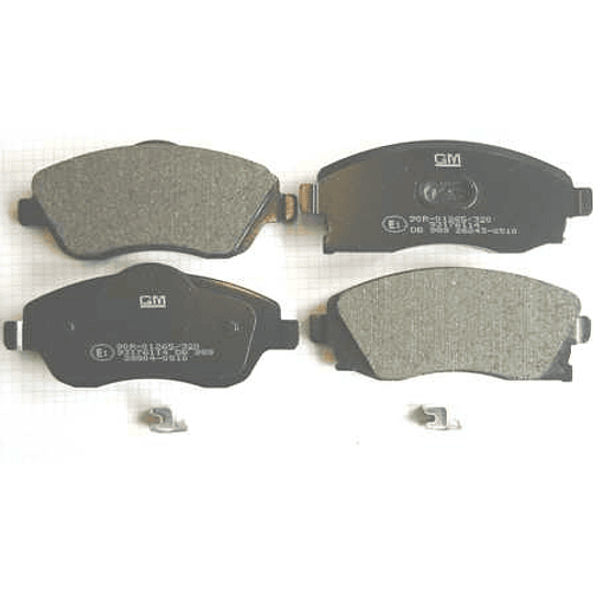 Pastillas Freno MOTAQUIP LVXL1014