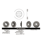 Disco Freno C-TEK 121.58006 1